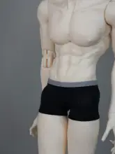 BJDドール用ショートパンツ【四角いデザイン・男性用】