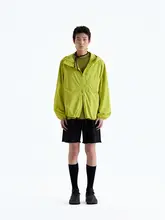 超軽量ナイロン防風ジャケット【撥水・防汚・収納可能】