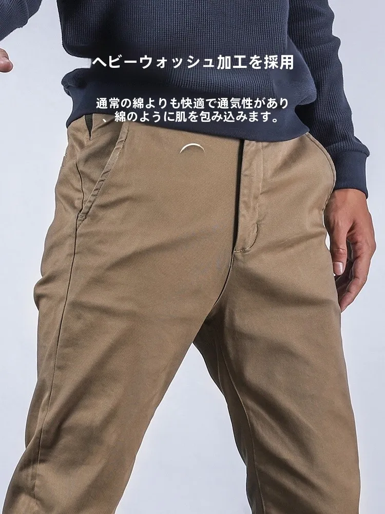 カーゴパンツ メンズ コーデの選び方｜ストレートカットが解決する通勤の悩み