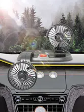 車載扇 大型トラック 12v USB接続 強力 エアコン