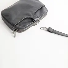 クラッチバッグ セカンドバッグ 本革 牛革 横長 ソフト ハンドバッグ スマホ収納 オリジナル