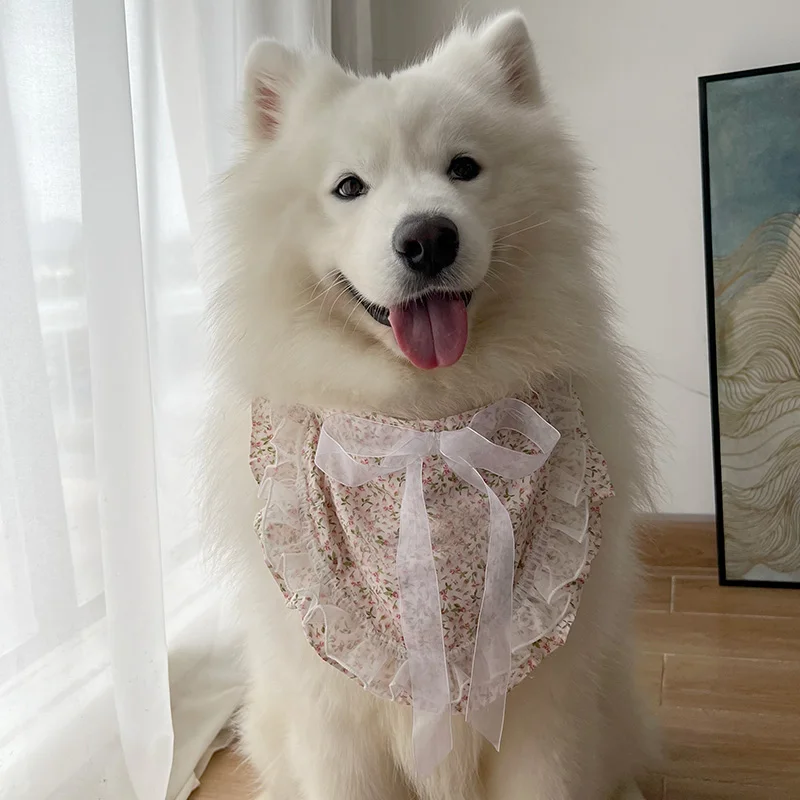 モコモコ犬の首周りケアに最適なペット用スカーフとは？