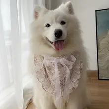 ペット用スカーフ【犬・猫兼用・水分吸収タオル・首周りのデコレーション】