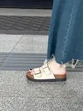 ボヘミアンスタイルの厚底サンダル【夏用・女性用・デザイン・ビーチシューズ】