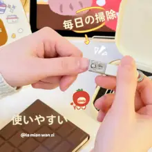 家庭用ネイルケアツール【ステンレス製・ネイルクリッパー・耳掃除スプーン・可愛いデザイン】（セットアップ対応）