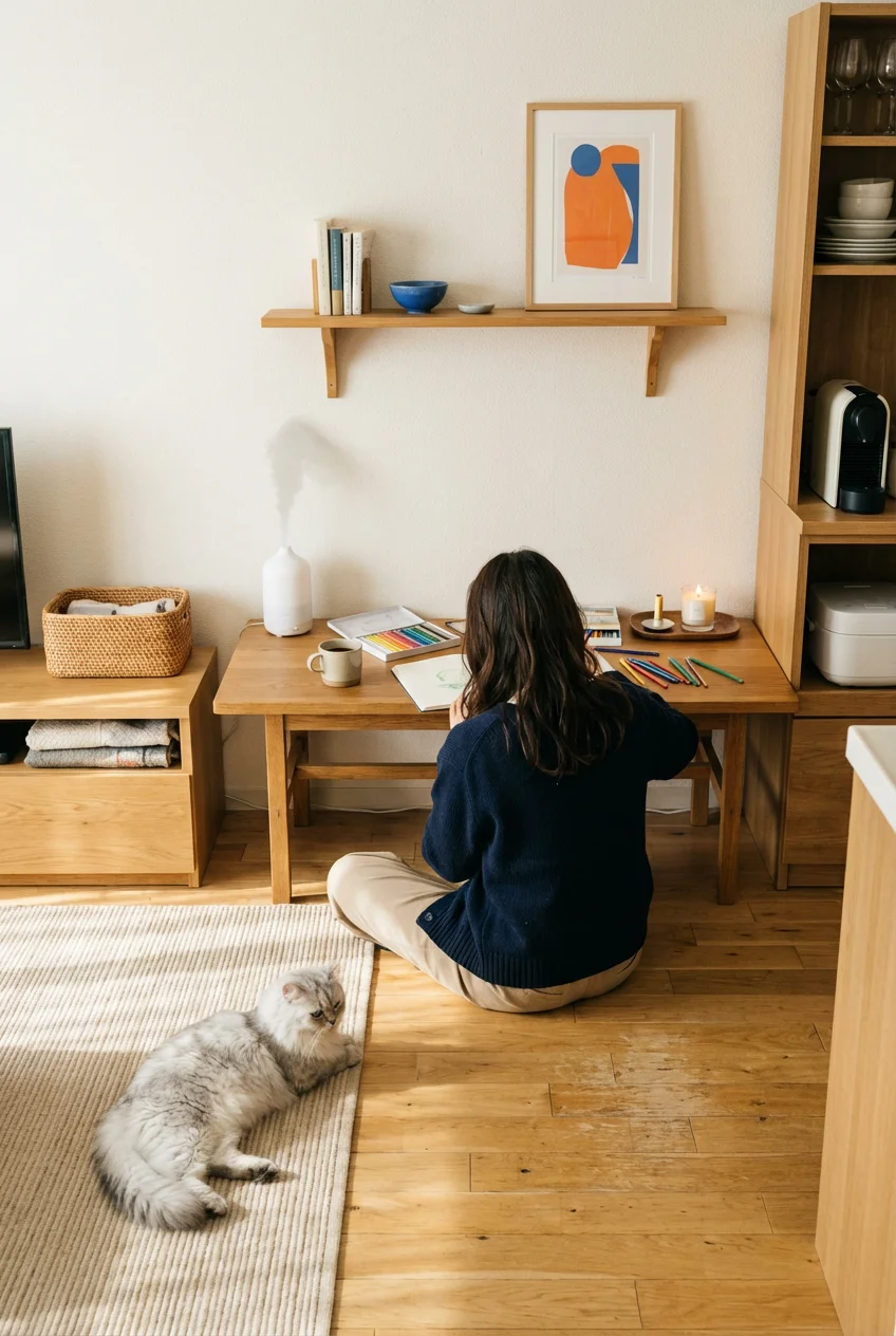 おうち時間を豊かにするおすすめアイテム｜抽象アートキャンバス画とベッドリネンの使い分け徹底解説