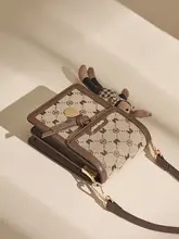 トートバッグ【縦型・キャンバス・斜め掛け・レトロデザイン】（セットアップ対応）