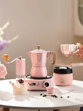 モカポット ダブルバルブ 家庭用 ハンドドリップ イタリアンスタイル コーヒー器具 セットアップ 「Bincoo」