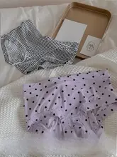 パンティー 女性ミルクアイスシルクシームレスミッドウエスト薄い甘い