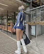 秋季新作 少女用スポーツ風ウェア【スリムフィット・二部構成】（セットアップ対応）