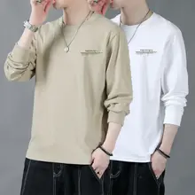 メンズ長袖Tシャツ【夏用・薄手・コットン製】