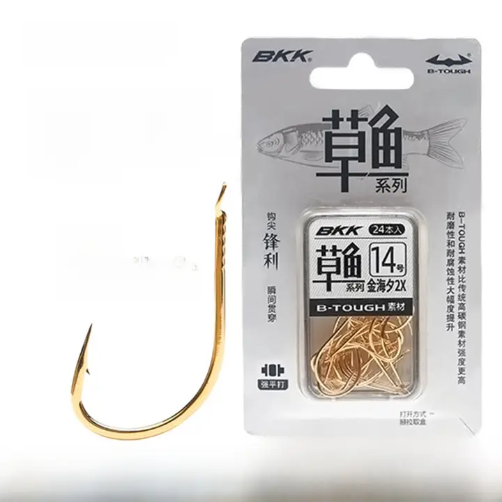 釣針 コイ 釣り 2X バーブ フィッシュフック コーン 野釣り グリーンフィッシュ