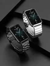 HONOR Band 9用シリコン製スポーツバンド【編み込みデザイン・男女兼用・通気性・冬用】