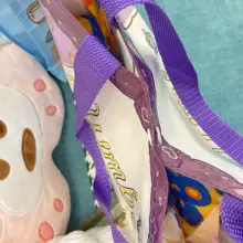 エコプラスチックショッピングバッグ【4点セット・お菓子・書籍・野菜用・持ち手付き】