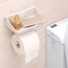 穴あけ不要のトイレットペーパーホルダー【衛生的な収納・壁掛け式・シンプルデザイン】