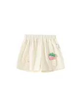 可愛いデザインのベビーカジュアルショートパンツ【夏用・女児用・スタイル】