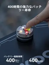black dog LEDランタン マグネット式 ハンドル付き アウトドア キャンプ トレッキング 雰囲気ランプ 警告灯 長時間使用 「BLACKDOG」
