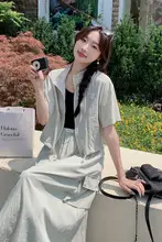 夏用リゾートファッションの薄手透湿UVカットワンピース【カジュアル・シルエット効果・二点セット（セットアップ対応）】