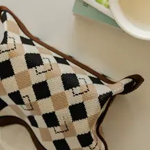ニット製 ティッシュボックス【レストラン用・車載・インテリア装飾】