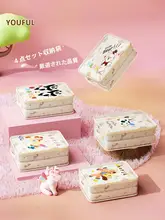 大容量衣類収納ボックス【防塵・可視タイプ・衣類整理用・4点セット対応】