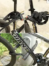 自転車チェーンロック 電動自転車用 バイク用 マウンテンバイク用 防盗 便利