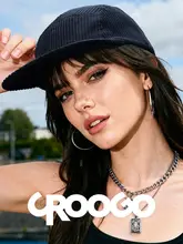コーディネートしやすい アメリカンビンテージスタイルのコーデュロイキャップ【ユニセックス・ツバ付き・カジュアル】
