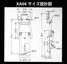 ダックビルクリップ【バッグ用アクセサリー・金具・ハードケース対応】