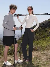 軽量カーボン製 登山ストック【三段階伸縮機能・アウトドア用】