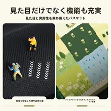 吸水性の高い硅藻土バスルームマット【滑り止め・家庭用】