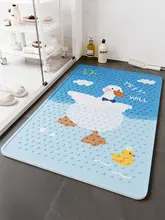 子供用 防滑バスパッド【PVC製・水跳ね防止・お風呂・トイレ用】