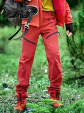 登山用 防風防水透湿ソフトシェルパンツ【極上の柔らかさ・保温・耐摩耗】