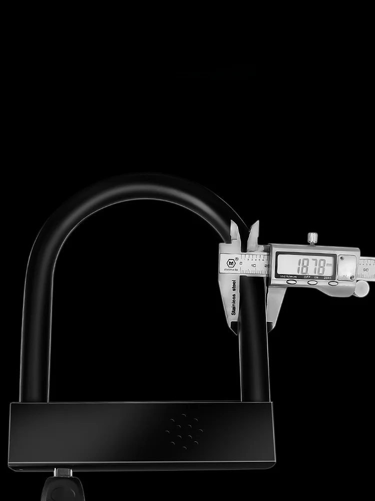 防犯アラーム付きU型ロック：電動バイク用の耐圧剪切性と110デシベルアラームの実用性