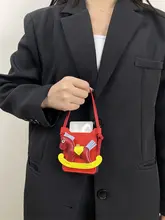 中国風木馬デザインのスマホケース【三つ折りスタイル・防摔機能・手提げ紐付き】
