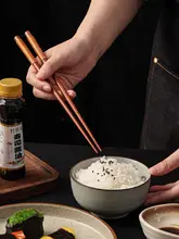 高温耐性のレトロ木製箸【防カビ仕様・家庭用】
