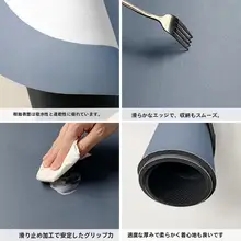 掃除ロボット用速乾吸水マット【防滑・防潮・シリカゲル製】