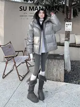 防水防滑 厚底加绒雪地靴【女性用・高筒デザイン・冬季用・暖かい】