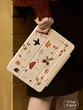 iPadケース オリジナルデザイン iPad Pro Air mini 対応 マグネット式 フルカバー ペン収納 イラスト柄 「Ufology」