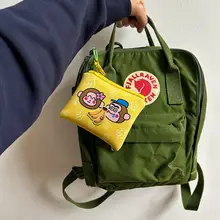 和風猫ご飯漫画バナナ小亀カップル小銭入れ