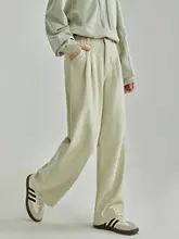 高腰デニムパンツ【レディース・カジュアルなストレートフィット・秋向け】