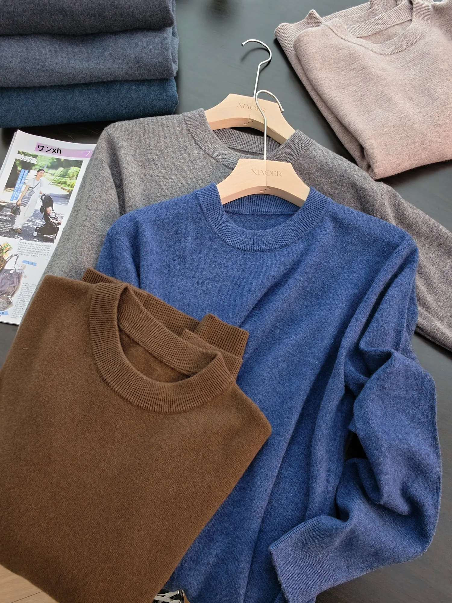 100％ウールのセーター：加厚クルーネックリブ編みの着用実態と選定ガイド