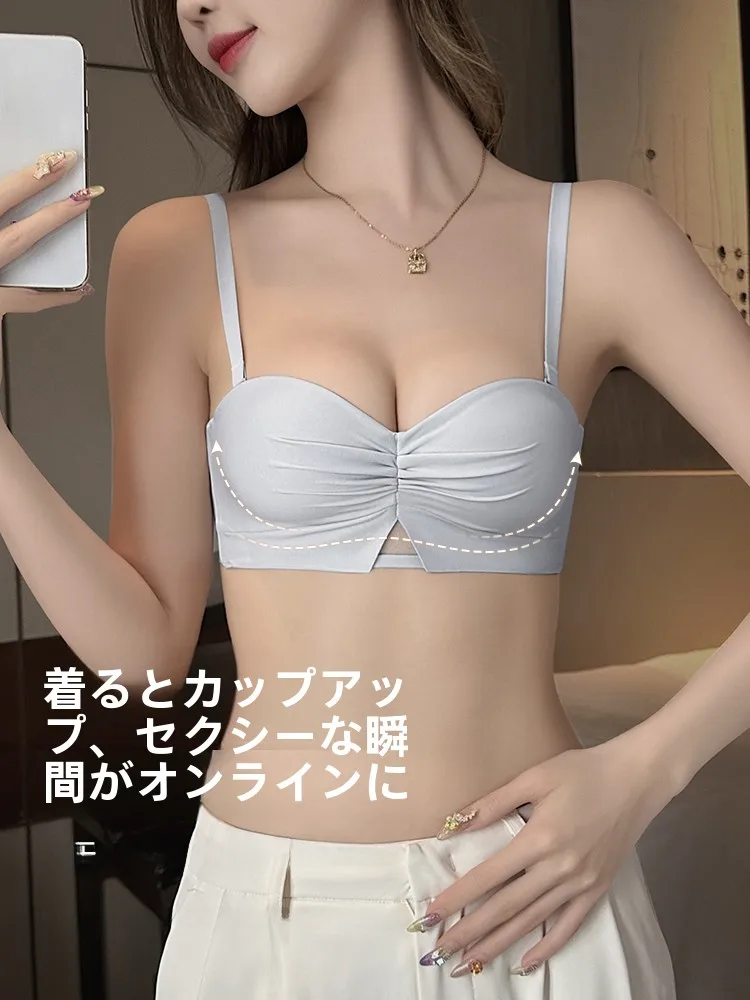 垂れた胸を上げる半カップブラ｜透色OMR16732の機能と選び方