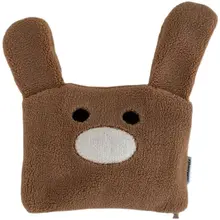 かわいい動物デザイン！パンダおそろいポーチ【ふんわり羊羔絨・化粧用・ウサギハンドバッグ付き】