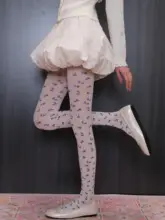 レトロニット風フラワープリントワン ピース【ブルー＆ブラウン・柔らかな色合い・淡色系ドレスに最適】（セットアップ対応）
