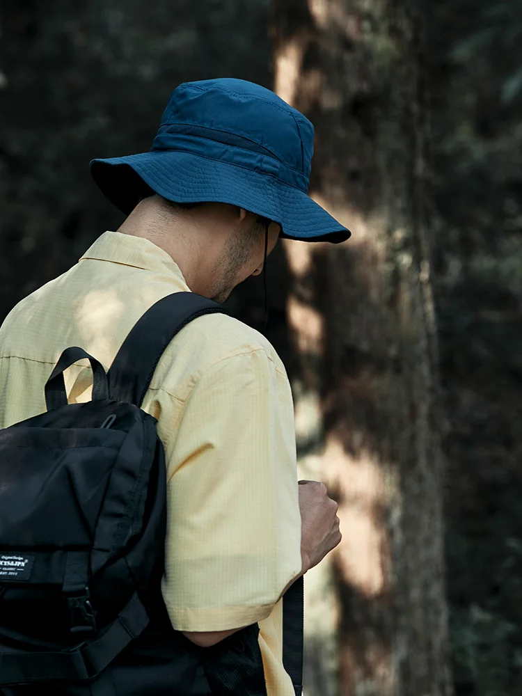 アウトドア用男性用フィッシャーハット：夏用・防晒・通気性・登山・キャンプ・釣りに最適な選択