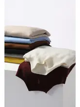 MAS&JM クラシックシリーズ Seamless 半高ネック カシミヤニット