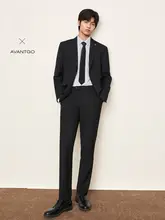 ビジネススーツ【春秋用・お手入れ簡単・男士用・フォーマル】（セットアップ対応）