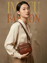 本革製 ショルダーバッグ【男女兼用・牛革・小型・斜め掛け・収納便利】