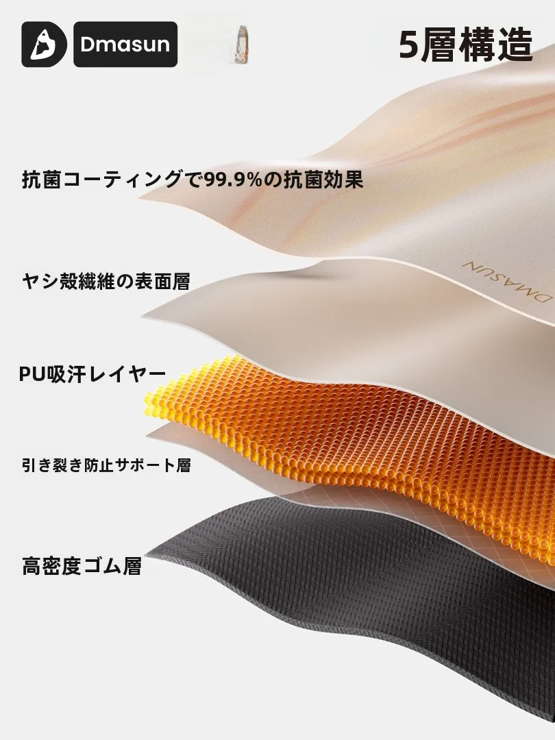 防滑設計のヨガマット：天然ゴム製が体幹トレーニングとピラティスに最適な理由