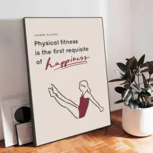 ピラティス 装飾画 ヨガ室トレーニング ジム