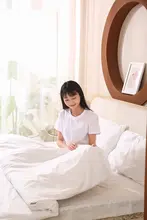 高級無菌トラベル用使い捨てシーツカバー【竹繊維・ダブル・厚手】（セットアップ対応）
